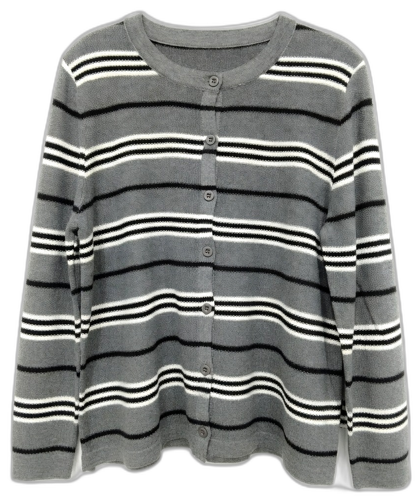 Graphite Stripe Knit