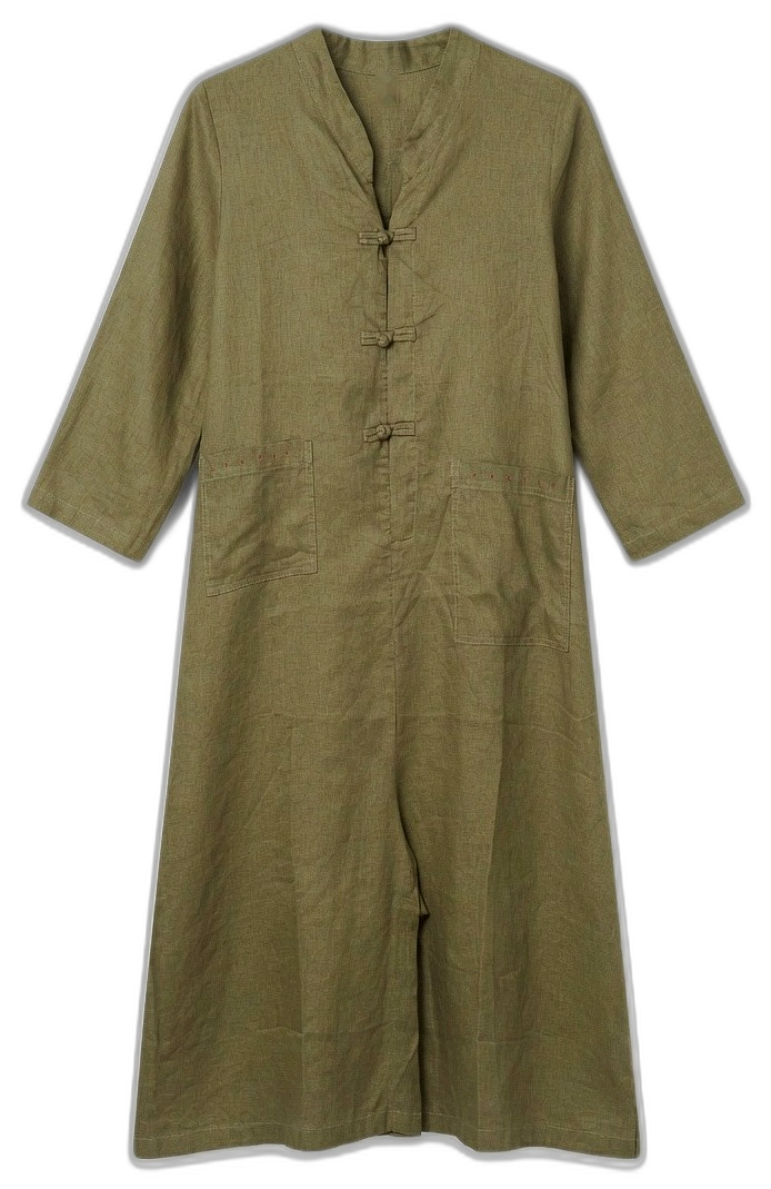 Sage Shirt Dress