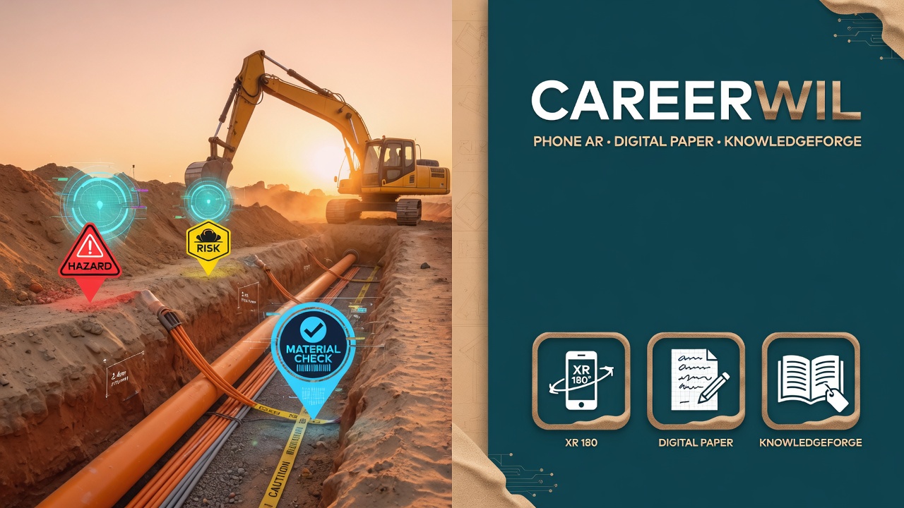 CareerWIL Phone AR · Digital Paper · KnowledgeForge