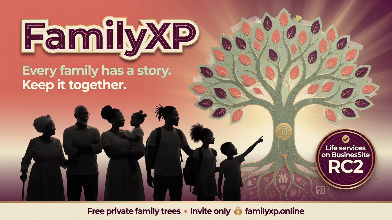 FamilyXP — Every family has a story. Keep it together.
