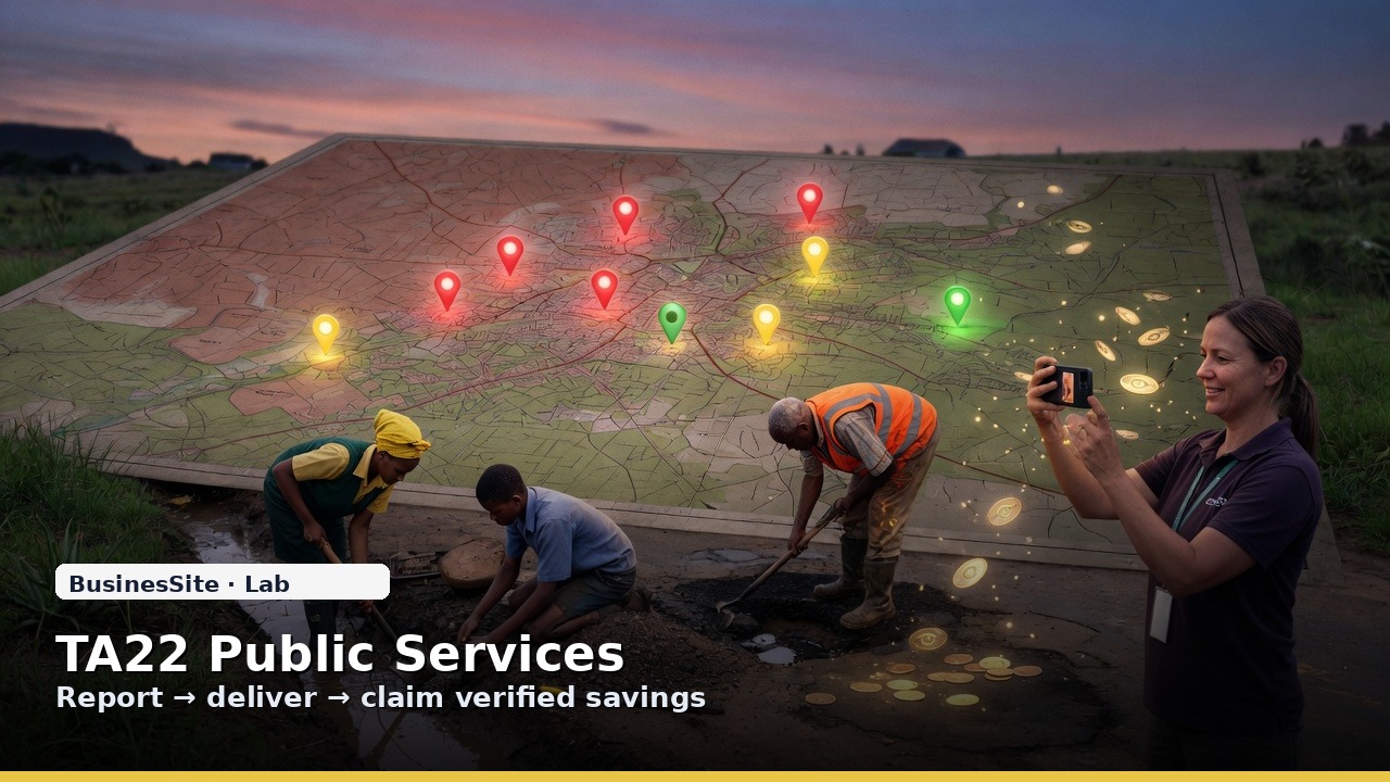 TA22 Public Services — report to verified savings
